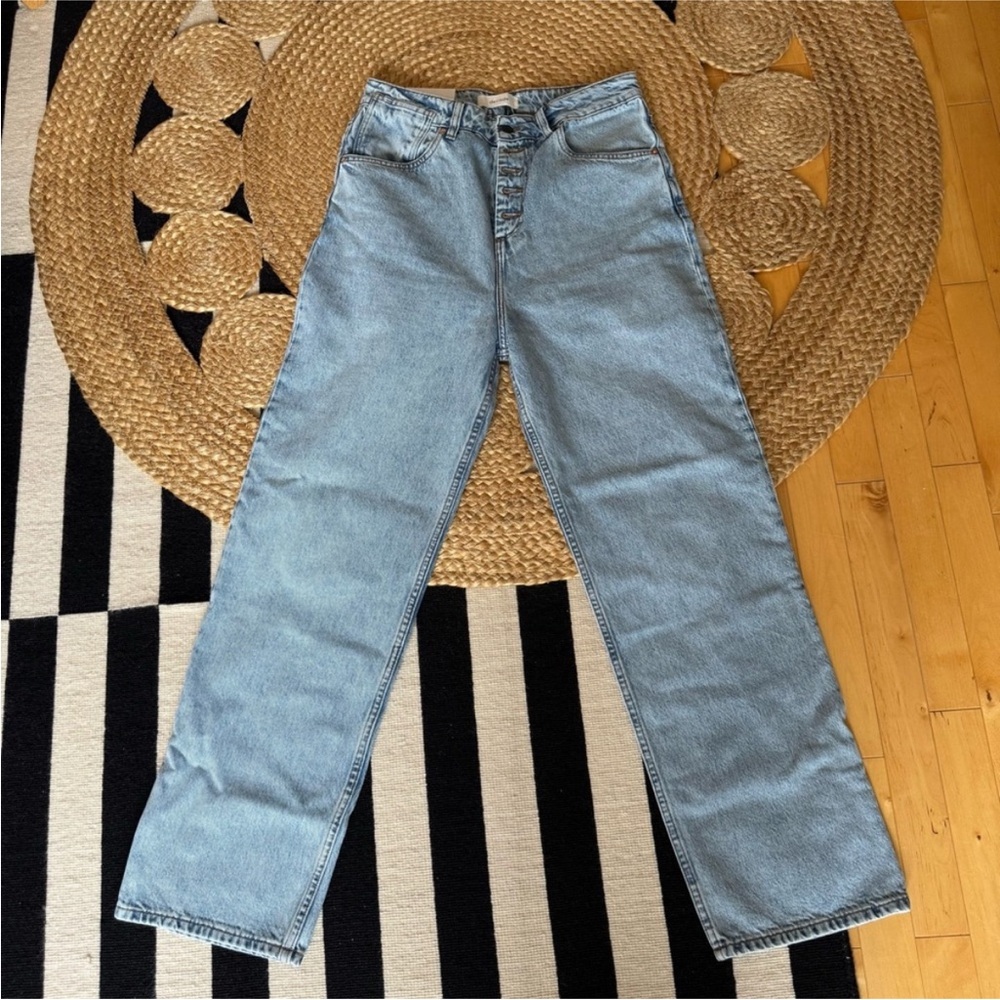 Decade Studio Bonnie 35 Light Blue Wide-Leg Jeans
